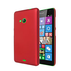 Hard Rigid Plastic Matte Finish Snap On Cover for Microsoft Lumia 535 Red