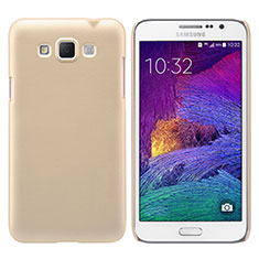 Hard Rigid Plastic Matte Finish Snap On Cover for Samsung Galaxy Grand Max SM-G720 Gold