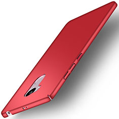 Hard Rigid Plastic Matte Finish Snap On Cover for Xiaomi Redmi 4 Prime High Edition Red