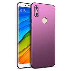 Hard Rigid Plastic Matte Finish Snap On Cover for Xiaomi Redmi Note 5 AI Dual Camera Purple