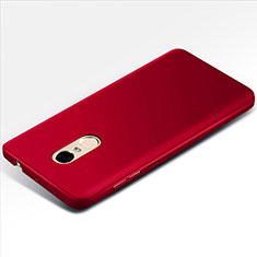 Hard Rigid Plastic Matte Finish Snap On Cover M01 for Xiaomi Redmi Note 4X High Edition Red