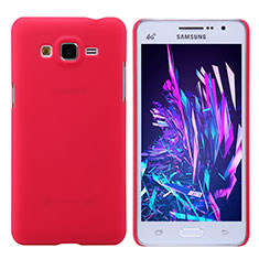 Hard Rigid Plastic Matte Finish Snap On Cover M02 for Samsung Galaxy Grand Prime 4G G531F Duos TV Red