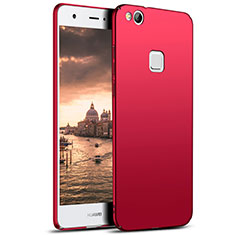 Hard Rigid Plastic Matte Finish Snap On Cover M04 for Huawei P9 Lite (2017) Red