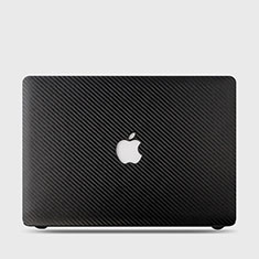 Hard Rigid Plastic Matte Finish Twill Snap On Case Cover for Apple MacBook Air 13 inch (2020) Black
