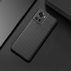 Hard Rigid Plastic Matte Finish Twill Snap On Case Cover for OnePlus Ace 5G Black