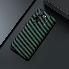 Hard Rigid Plastic Matte Finish Twill Snap On Case Cover for Xiaomi Redmi K60 Ultra 5G Green