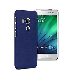 Hard Rigid Plastic Quicksand Cover for HTC Butterfly 3 Blue