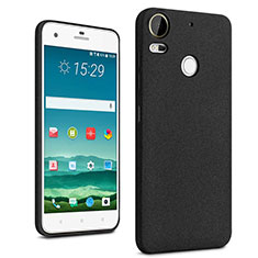 Hard Rigid Plastic Quicksand Cover for HTC Desire 10 Pro Black