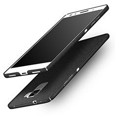 Hard Rigid Plastic Quicksand Cover for Huawei Honor 7 Black