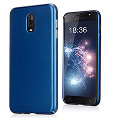 Hard Rigid Plastic Quicksand Cover for Samsung Galaxy C7 (2017) Blue