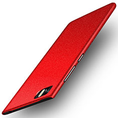 Hard Rigid Plastic Quicksand Cover for Xiaomi Mi 3 Red