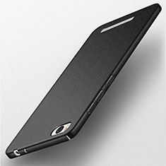 Hard Rigid Plastic Quicksand Cover for Xiaomi Mi 4C Black