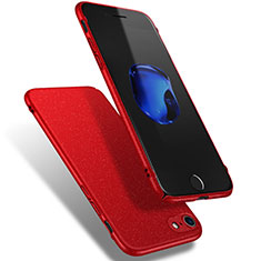 Hard Rigid Plastic Quicksand Cover Q02 for Apple iPhone 7 Red