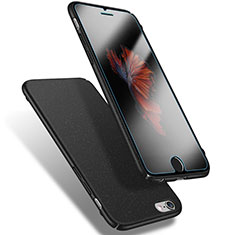 Hard Rigid Plastic Quicksand Cover Q03 for Apple iPhone 6 Black