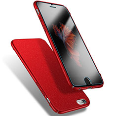 Hard Rigid Plastic Quicksand Cover Q03 for Apple iPhone 6 Red