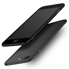 Hard Rigid Plastic Quicksand Cover S01 for Apple iPhone 7 Plus Black