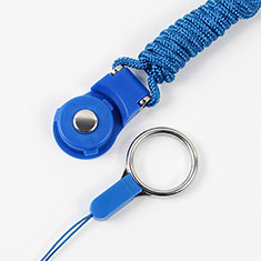 Lanyard Cell Phone Neck Strap Universal for Sharp Aquos R6 Blue