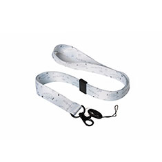 Lanyard Cell Phone Neck Strap Universal K02 for Sony Xperia L1 White