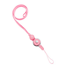 Lanyard Cell Phone Neck Strap Universal N04 for Xiaomi Redmi Note 4 Standard Edition Pink