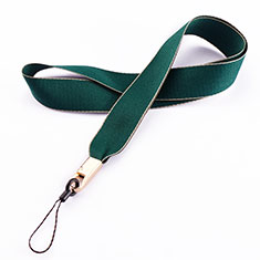 Lanyard Cell Phone Neck Strap Universal N08 for Samsung Galaxy S4 i9500 i9505 Green