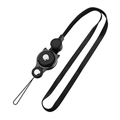 Lanyard Cell Phone Neck Strap Universal N09 for Huawei Honor Play 7A Black