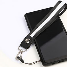 Lanyard Cell Phone Strap Universal K01 for Vivo iQOO U3 5G Black