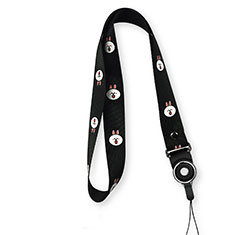 Lanyard Cell Phone Strap Universal K02 for Xiaomi Redmi Note 4 Standard Edition Black