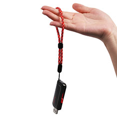 Lanyard Cell Phone Strap Universal K04 for Handy Zubehoer Mini Lautsprecher Red