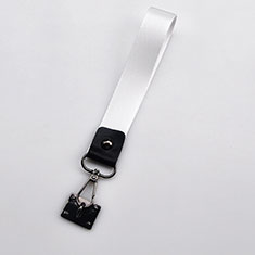 Lanyard Cell Phone Strap Universal K06 for Samsung Galaxy S4 i9500 i9505 White