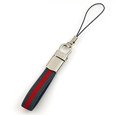 Lanyard Cell Phone Strap Universal K08 for Accessoires Telephone Bouchon Anti Poussiere Red