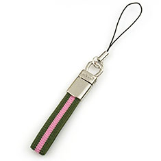 Lanyard Cell Phone Strap Universal K14 for Oppo A95 5G Pink