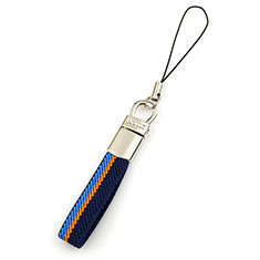 Lanyard Cell Phone Strap Universal K15 for Oppo A95 5G Blue