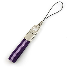 Lanyard Cell Phone Strap Universal K15 for Huawei Y6 2017 Purple
