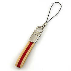 Lanyard Cell Phone Strap Universal K15 for Accessoires Telephone Bouchon Anti Poussiere Red