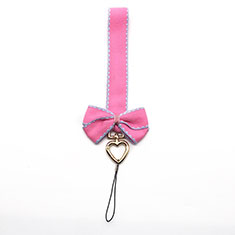 Lanyard Cell Phone Strap Universal W05 for Sharp Aquos R7s Pink