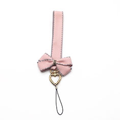 Lanyard Cell Phone Strap Universal W05 for Xiaomi Galaxy S23 5G Rose Gold
