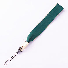 Lanyard Cell Phone Strap Universal W06 for Sharp Aquos R6 Cyan