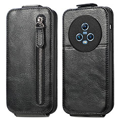 Leather Case Flip Cover Vertical for Huawei Honor Magic5 5G Black