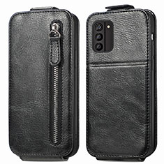 Leather Case Flip Cover Vertical for Nokia G100 Black