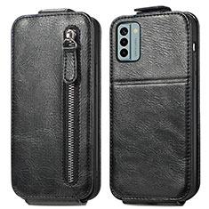 Leather Case Flip Cover Vertical for Nokia G22 Black