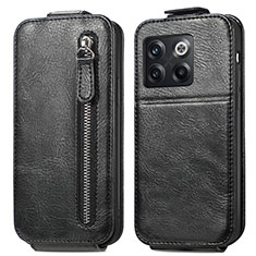 Leather Case Flip Cover Vertical for OnePlus 10T 5G Black