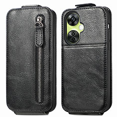 Leather Case Flip Cover Vertical for OnePlus Nord N30 5G Black