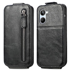 Leather Case Flip Cover Vertical for Realme 10 4G Black