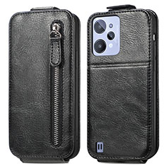 Leather Case Flip Cover Vertical for Realme C31 Black