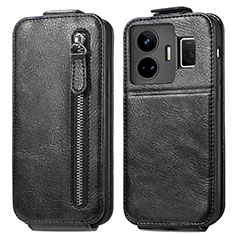 Leather Case Flip Cover Vertical for Realme GT Neo5 5G Black