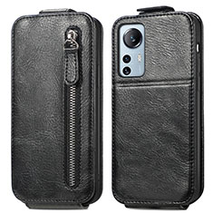 Leather Case Flip Cover Vertical for Xiaomi Mi 12 5G Black