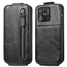 Leather Case Flip Cover Vertical for Xiaomi Redmi 10C 4G Black