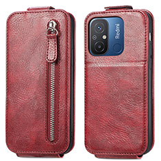 Leather Case Flip Cover Vertical for Xiaomi Redmi 11A 4G Red