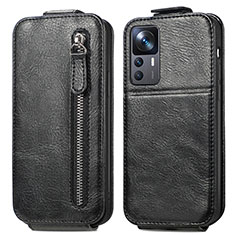 Leather Case Flip Cover Vertical for Xiaomi Redmi K50 Ultra 5G Black