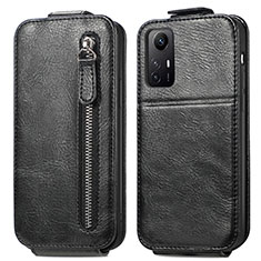 Leather Case Flip Cover Vertical for Xiaomi Redmi Note 12S Black